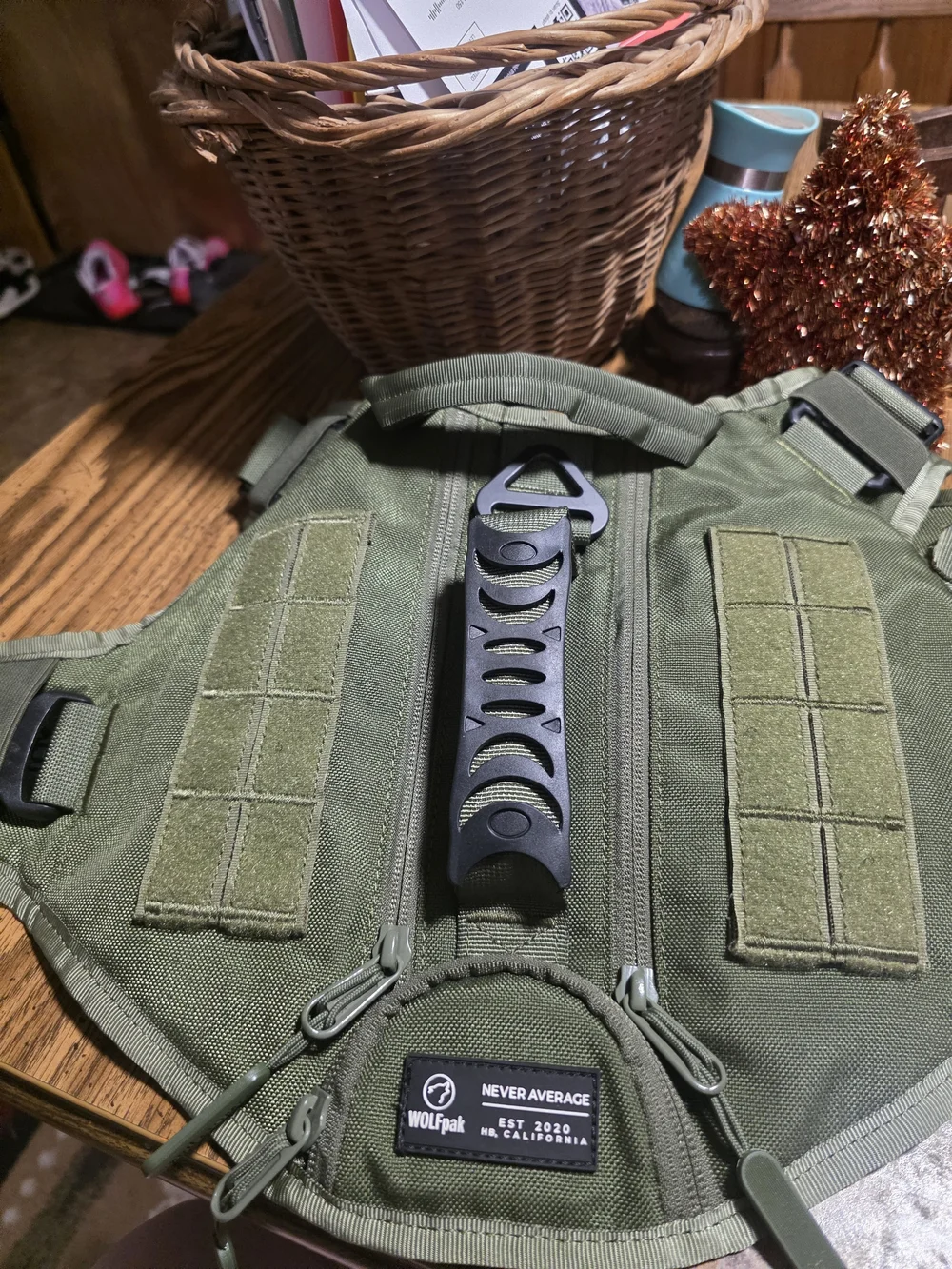 WOLFPak Tactical Harness in Olive Green